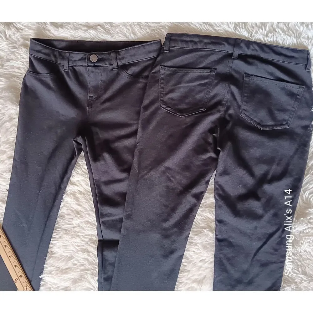 Lot 2 Gap Kids Girls 1969 Super‎ Skinny Dark Denim Stretch Jeans Sz 10 (2 pant)